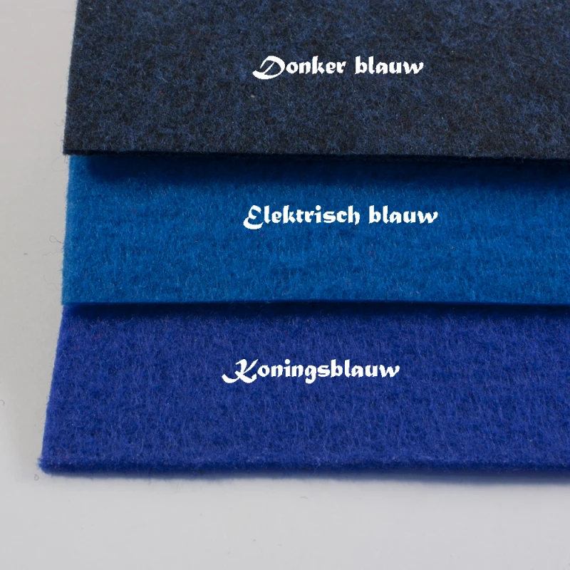 blauw lopers tapijt