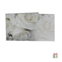 minikaartje met rozen