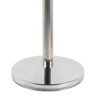 Afzetpaal met platte voet detail