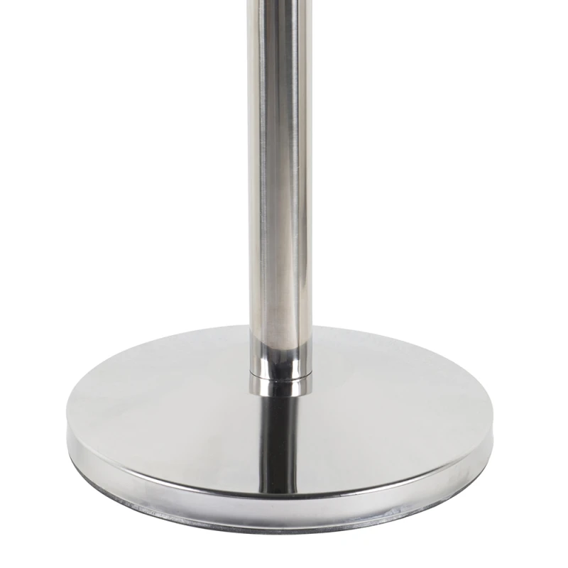 Afzetpaal met platte voet detail