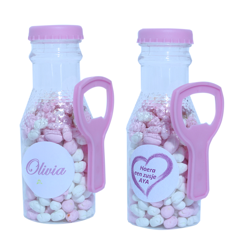 Fles opener roze Fles opener roze
