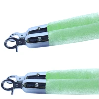 Groen afzetkoord velours 32mm