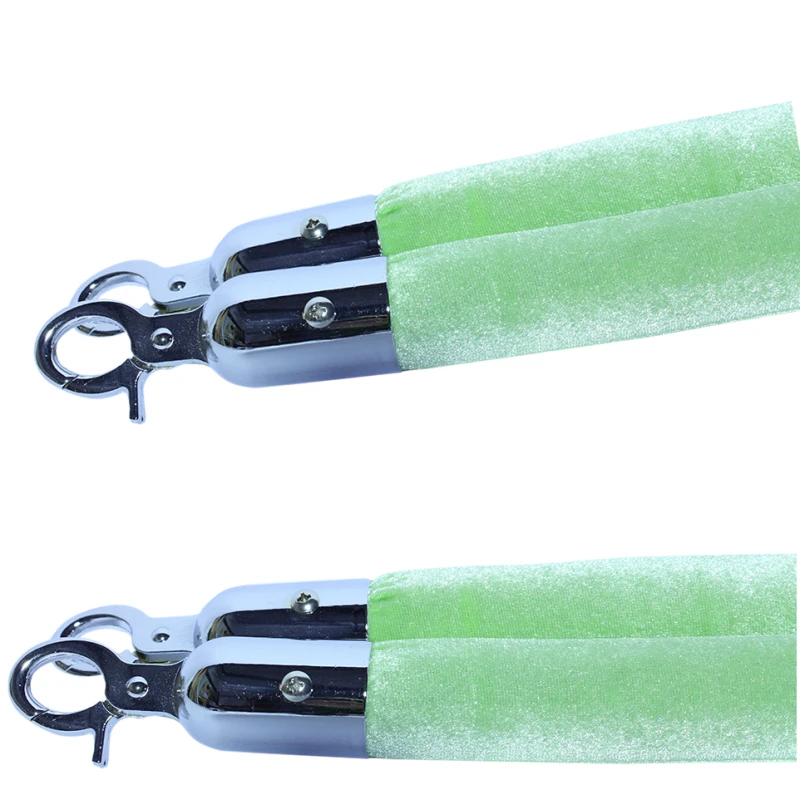 Groen afzetkoord velours 32mm