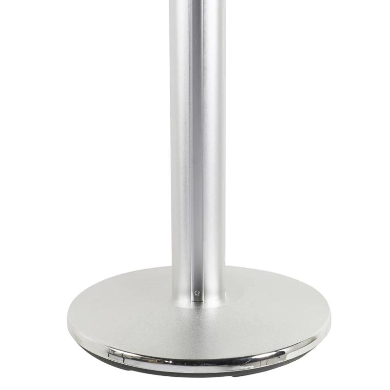 Afzetpaal aluminium voet detail