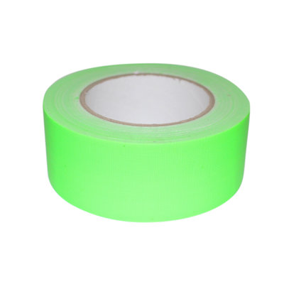  Groen fluor duct tape - blacklight
