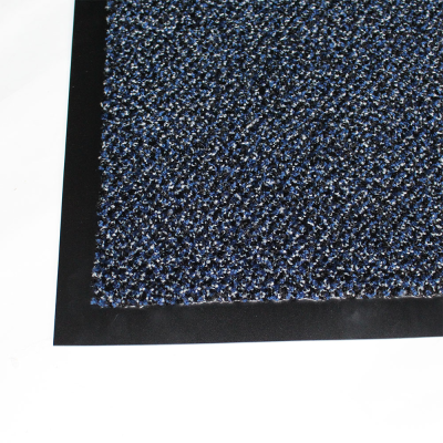 Droogloopmat grote maat blauw