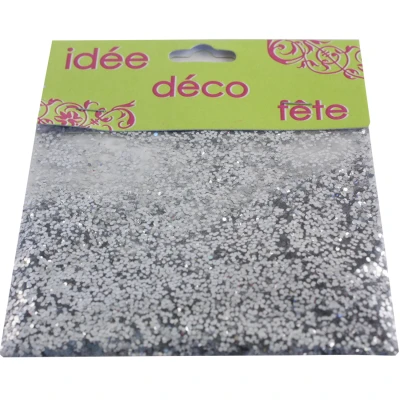 Glitters zilver 15 gram