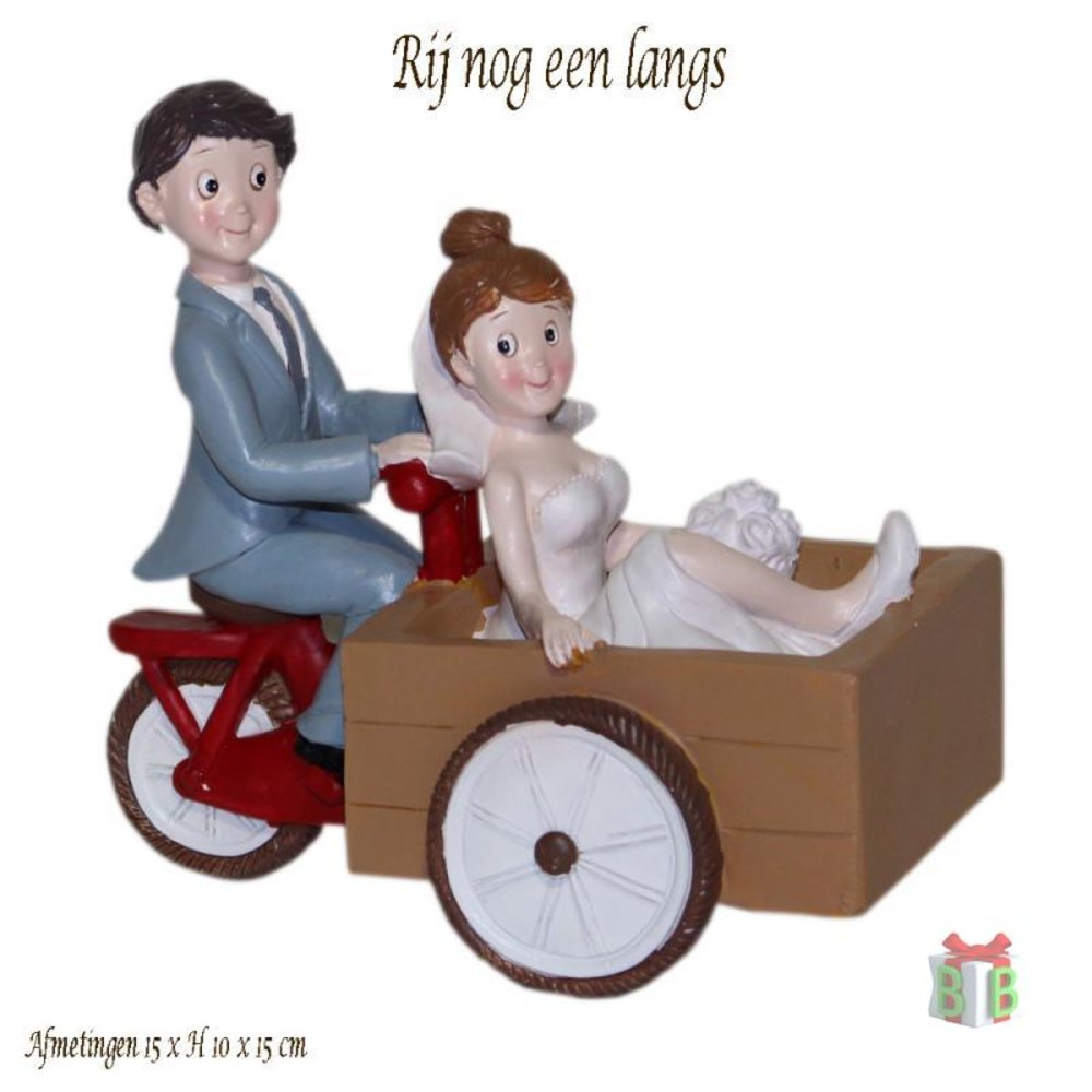 Bakfiets taarttopper