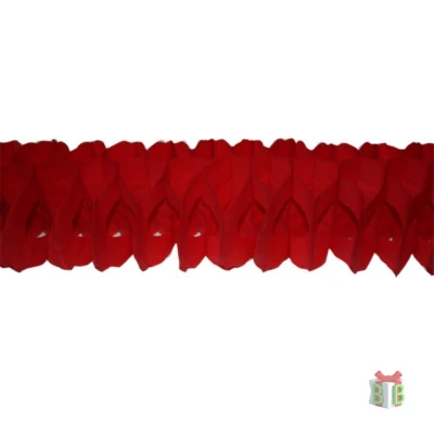 Chenille slinger rood 2x 3 meter