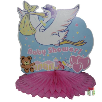 Babyshower - Ooievaar - versiering