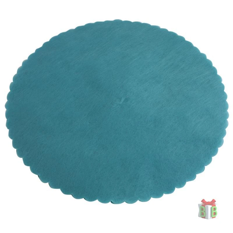 turquoise tule