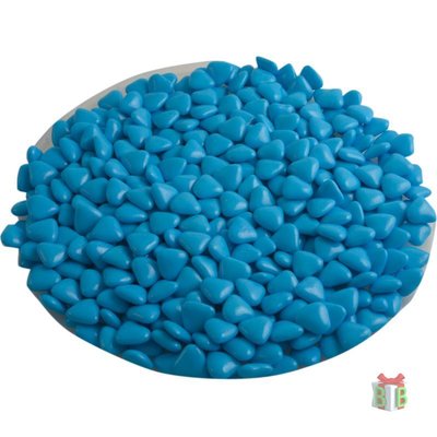 Chocolade hartjes - Blauw of Lichtblauw - Snoep - 1 kg