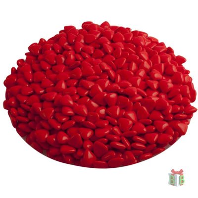 Chocolade hartjes - Rood of gemengd - Snoep - 1 kg