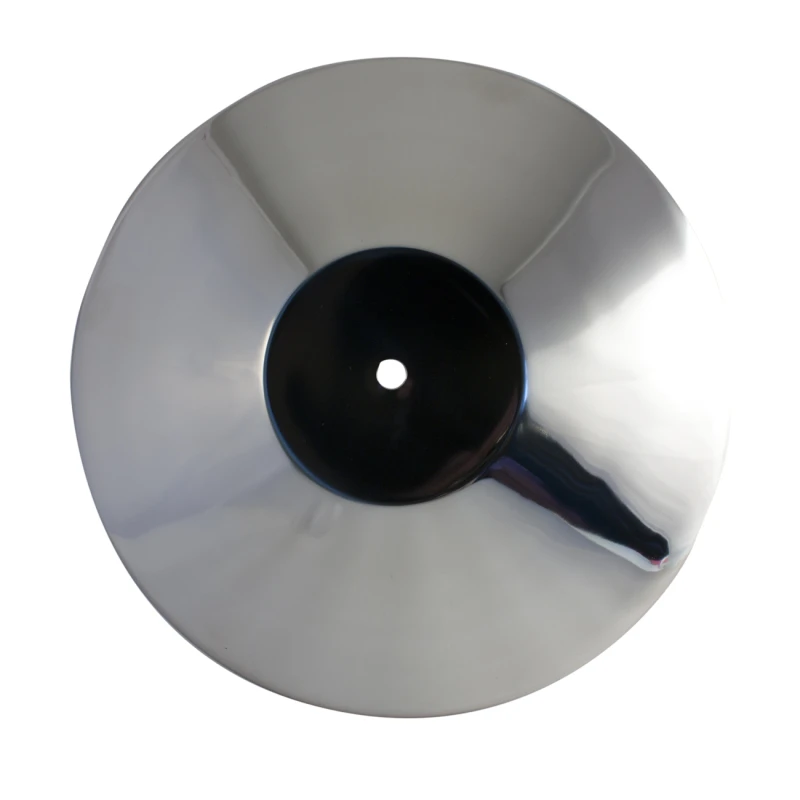 Deksel chrome 1 gaten afzetpaal