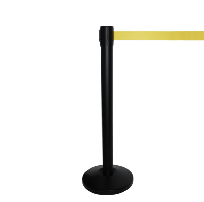Afzetpaal geel trekband