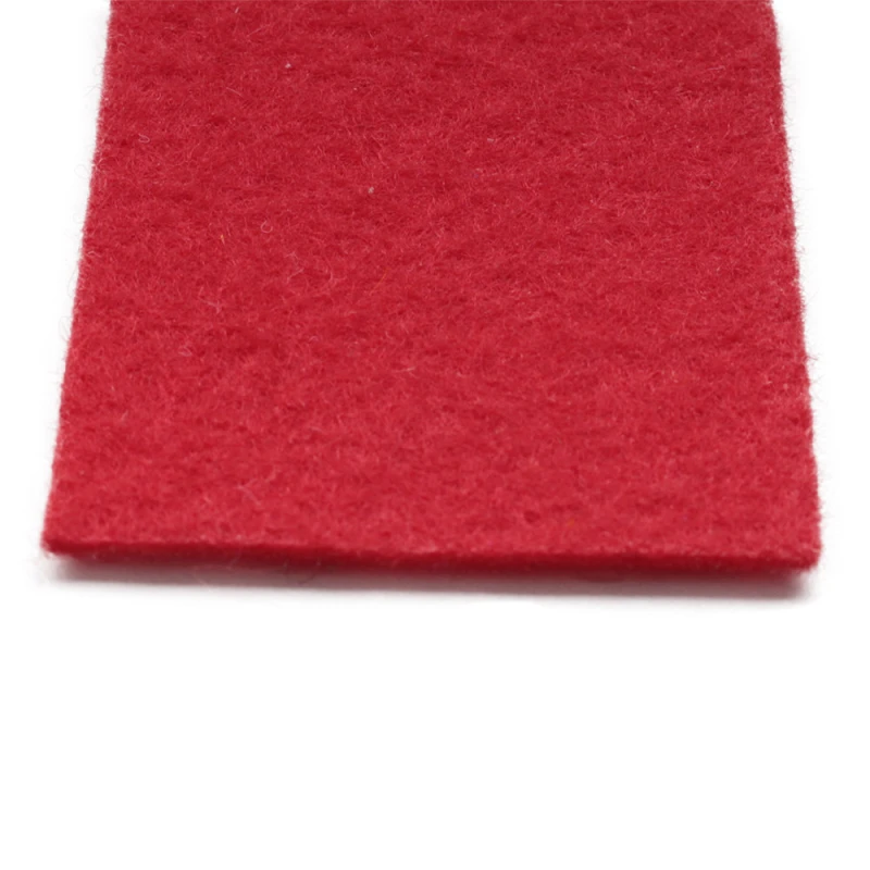 Rode loper naaldvilt bovenkant