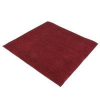 Schoonloopmat rood 100x100