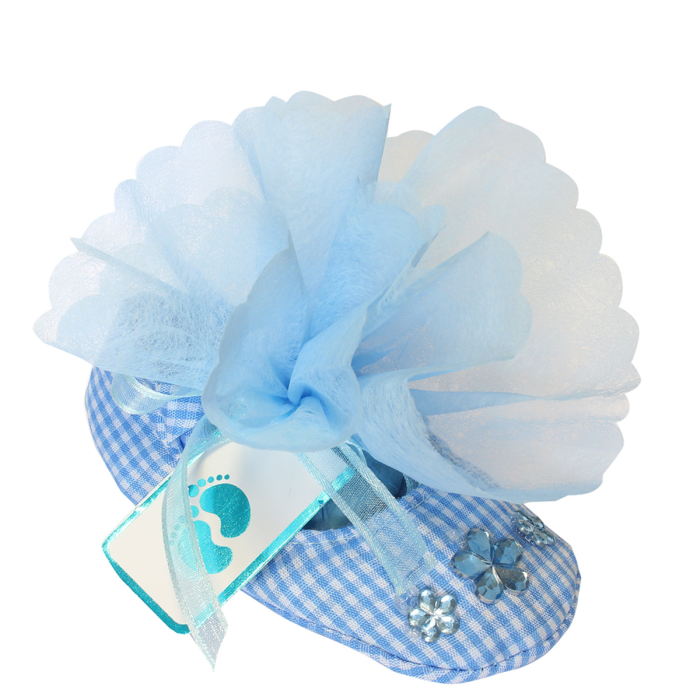 Bedankje blauw schoentje Bedankje blauw schoentje