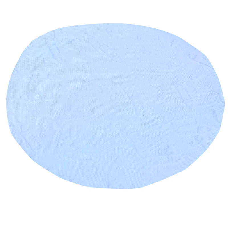 Witte babytule met flesjes