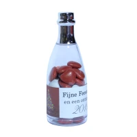 Kerst Champagnefles klein