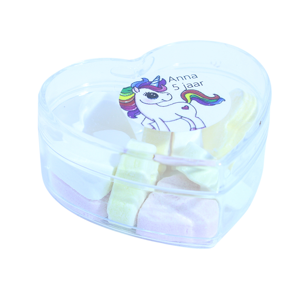 Bedankje Hartendoosje little pony Bedankje Hartendoosje little pony