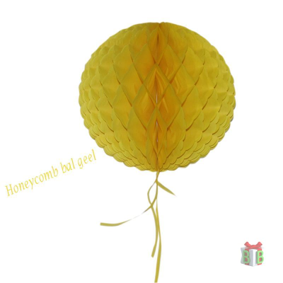 Gele Honeycomb bal