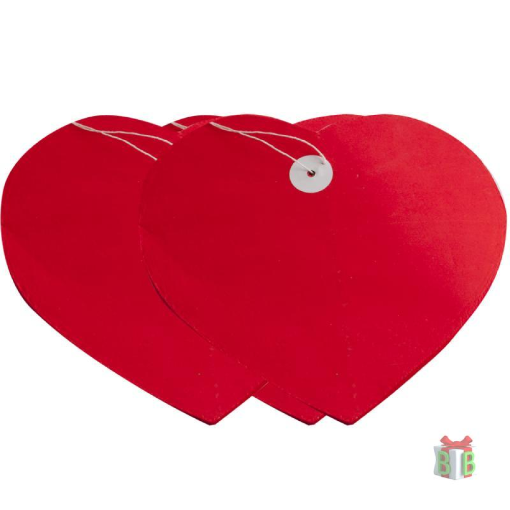 Harten slinger rood groot Harten slinger rood groot