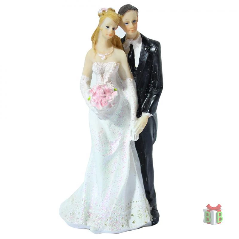 Taarttopper bruidstaart huwelijk