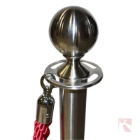 Afzetpaal mat ronde bol