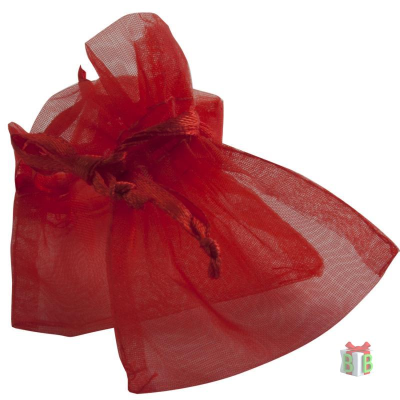 Organza zakje 8 X 6 cm