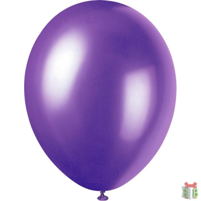 Ballon paars metallic