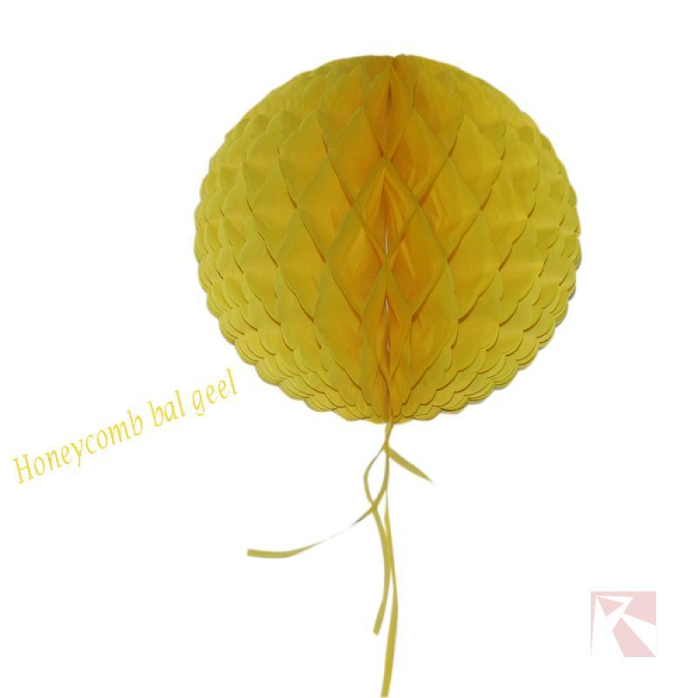 Honeycombbal geel Honeycombbal geel