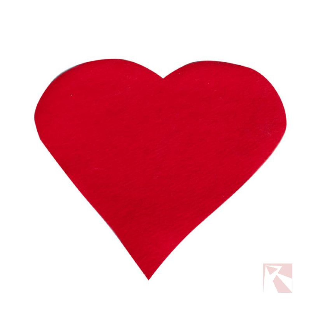 hart rood naaldvilt hart rood naaldvilt