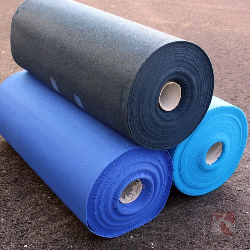 Blauwe loper hele rol