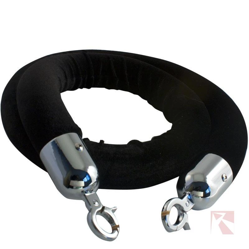 zwart chroom 40mm koord