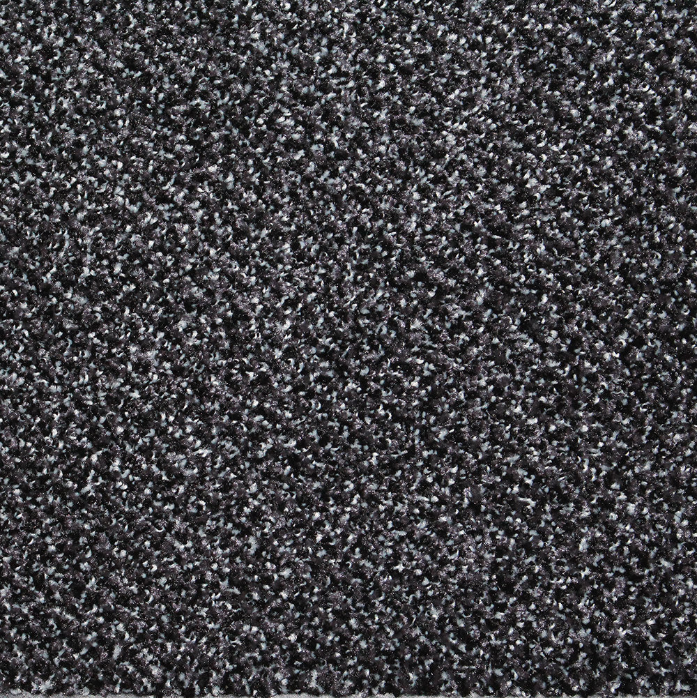 Sinewi beddengoed In zicht Droogloopmat Zwart gemêleerd - op maat - 120 cm breed | Blueflower.be