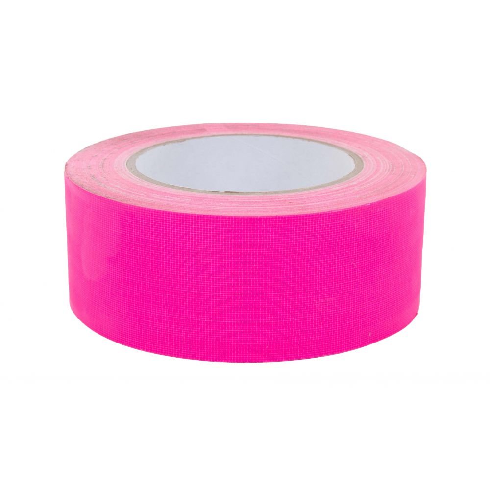 Fluor fuchsia roze duct tape