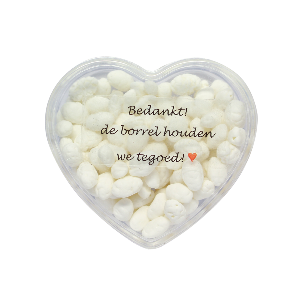 Hartendoosje met snoepjes
