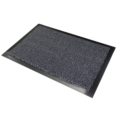 Droogloopmat Zwart/Antraciet - 60 x 90 cm - Palace