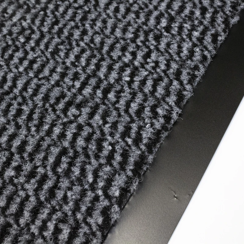 Deurmat antraciet / grijs detailfoto - Faro