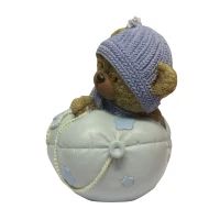Babycadeau spaarpot blauw