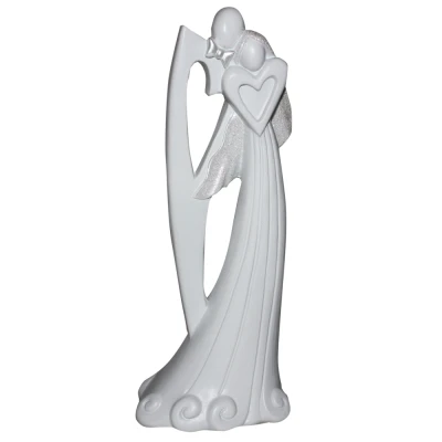 Taarttopper voor - Bruidstaart - Wit