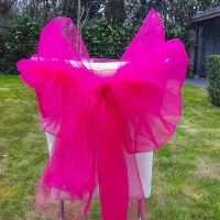 Decoratie Bruiloft Stoelstrikken Sjerpen