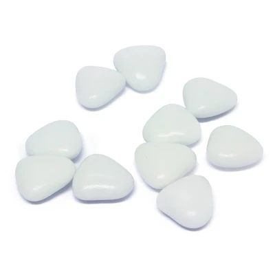 Chocolade hartjes - Wit - Snoep - 1 kg