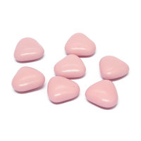 Chocolade hartjes pink roze meerdere stuks