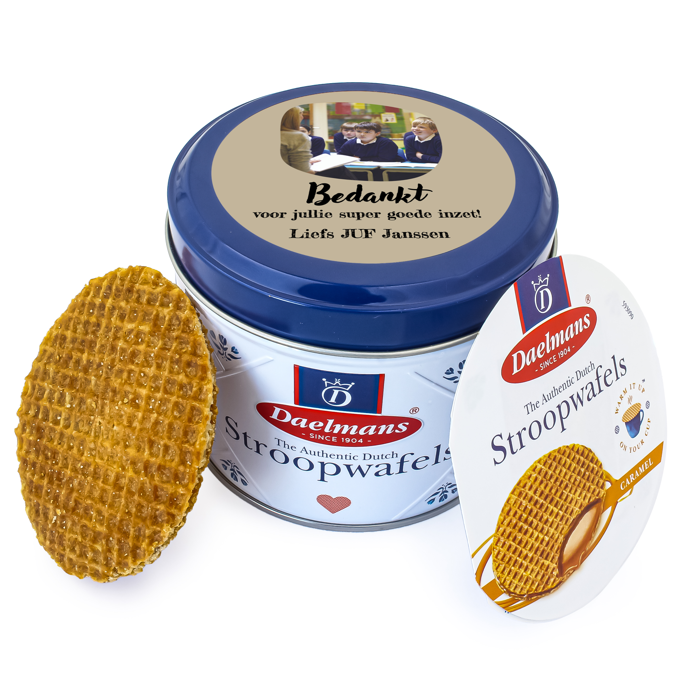 Stroopwafel bedankjes mini afbeelding