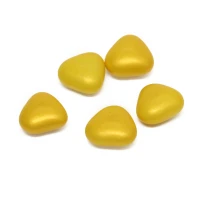 Goud Candurin chocolade hartjes