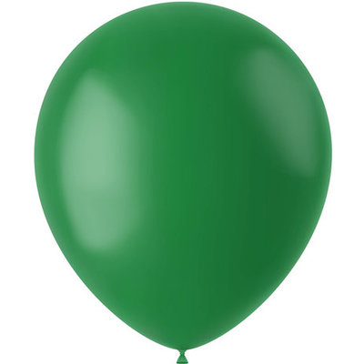 Ballonnen gecombineerd groen en wit  - 100 stuks 