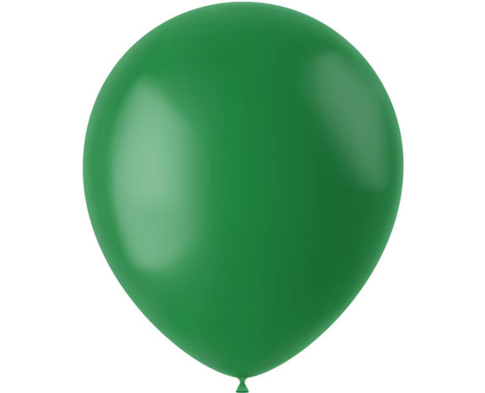 Groene ballonnen gecombineerd met wit extra voordelig