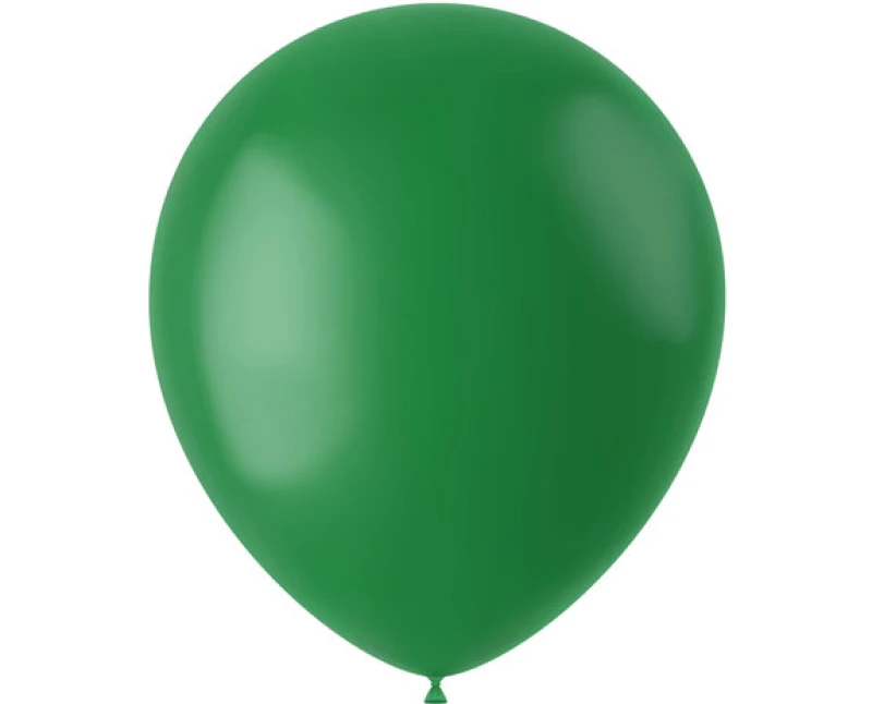 Groene ballonnen gecombineerd met wit extra voordelig